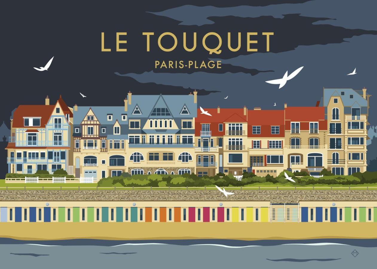 Le Touquet - Superbe Appartement 3 Chambres - Proche Mer & Centre - Wifi Exterior foto
